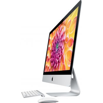 Image of iMac 21.5-inch (2014) with Keyboard and Mouse