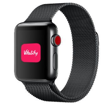 Vitality image ofWatch Series 3 Stainless GPS + Cellular 38mm with Charger & Strap Vitality